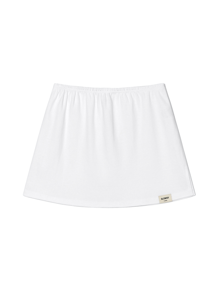 ★ GLOWNY★ G CLASSIC MINI SKIRT BLACK GY23CLASK002 GLOWNY G Classic Mini Skirt - Black | 하이츠스토어