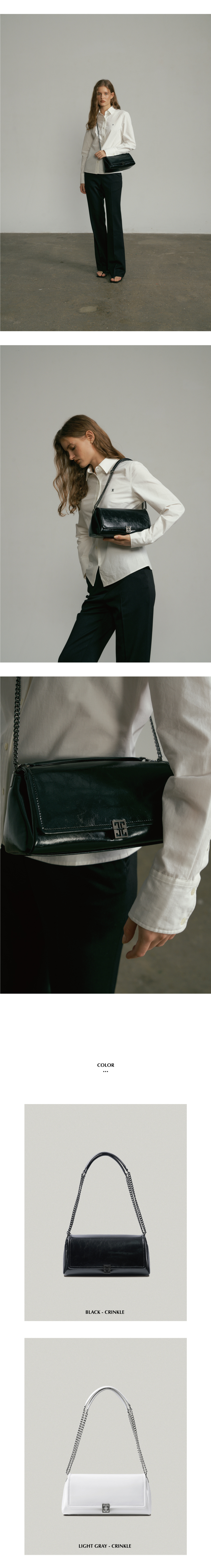 ●FOLNUA●CLASSIC LOGO CHAIN BAG チェーン ショルダーバッグ FOLNUA l フォルニュア