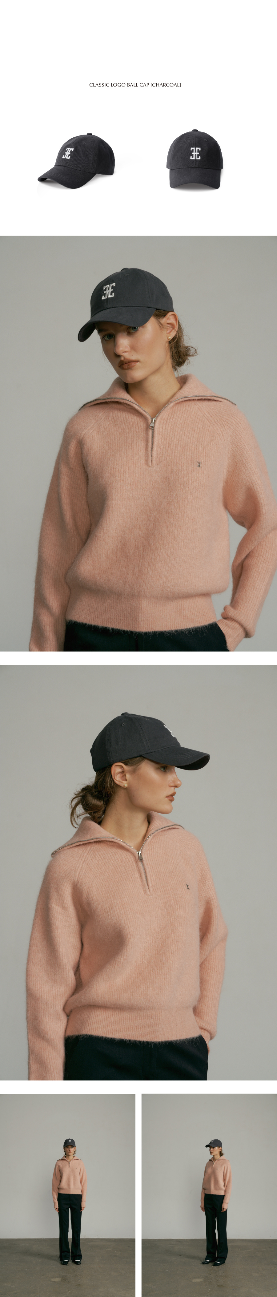 MUSINSA | FOLNUA CLASSIC LOGO BALL CAP [5COLOR]