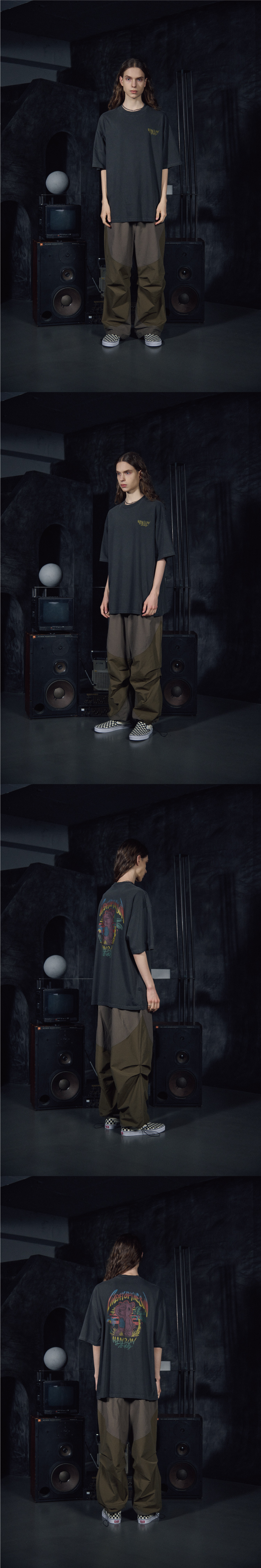 MUSINSA | CPGN STUDIO Hang On Teddy Pigment Short Sleeve Tee