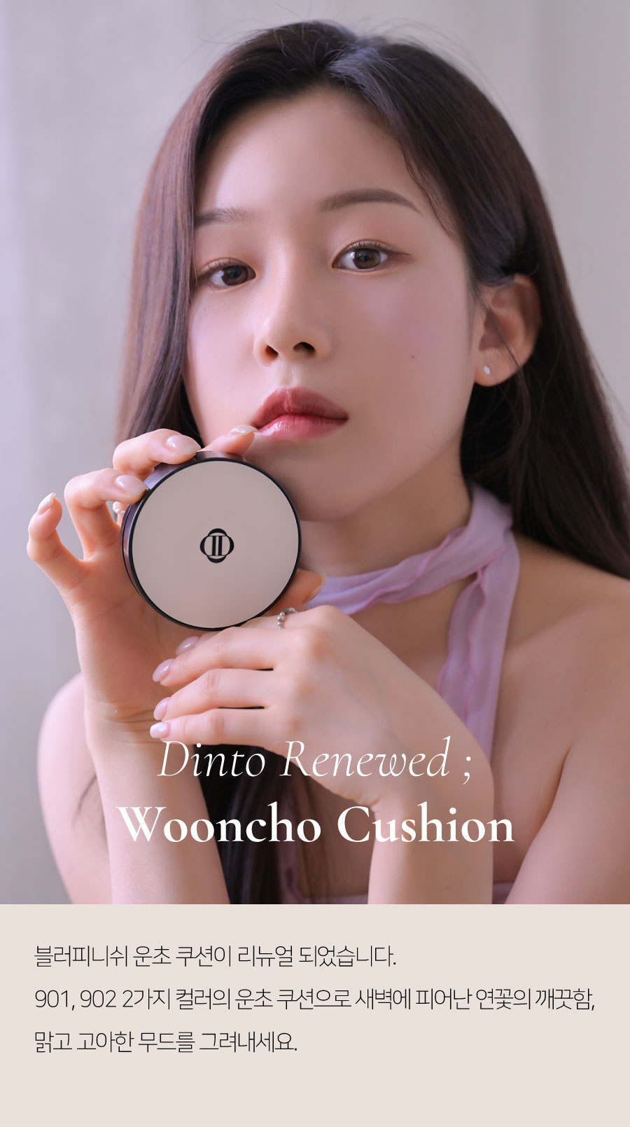 딘토(DINTO) [운초] 블러피니쉬 쿠션 본품 2종(택1)