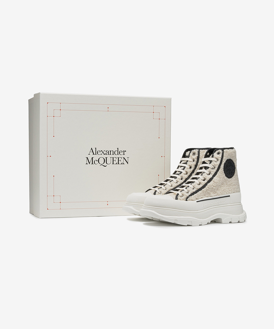 Alexander McQUEEN★Shearling Tread Slick Sneakers 7273798919 MUSINSA | ALEXANDER McQUEEN Shearing Tread Slick Sneakers