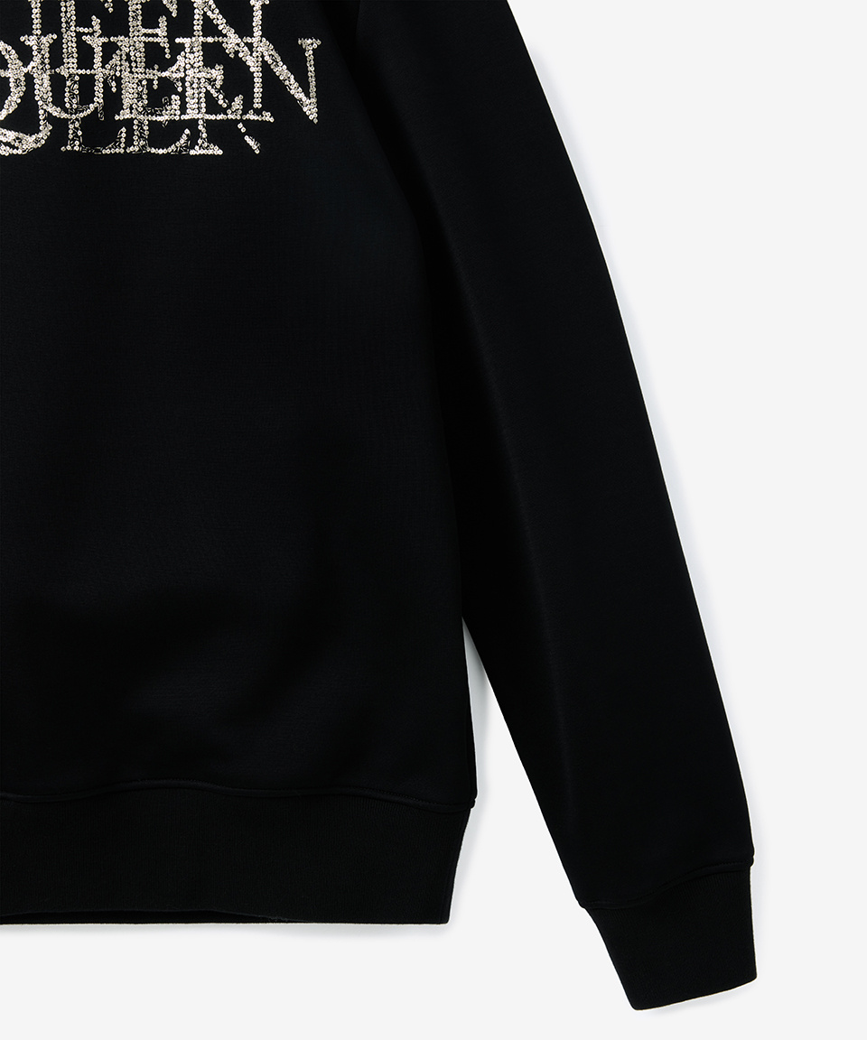 ★Alexander McQUEEN★ロゴ Man to Man ブラック 688713QTAAB050 MUSINSA | ALEXANDER McQUEEN Logo embellished man to man