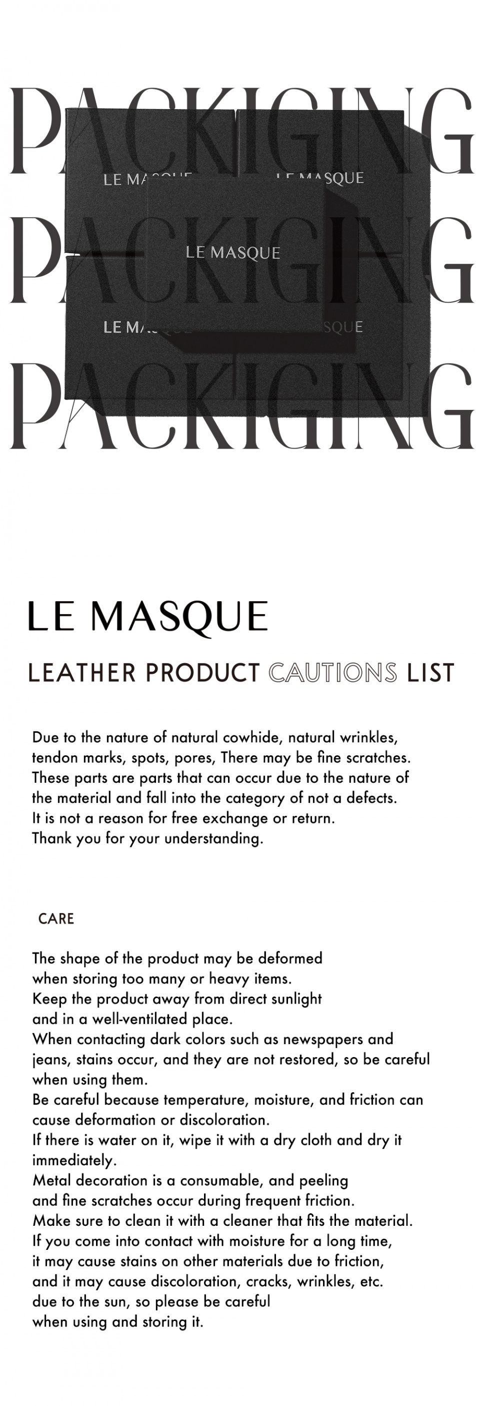 MUSINSA公式 | LEMASQUE Dot Compact Business Card Card Holder