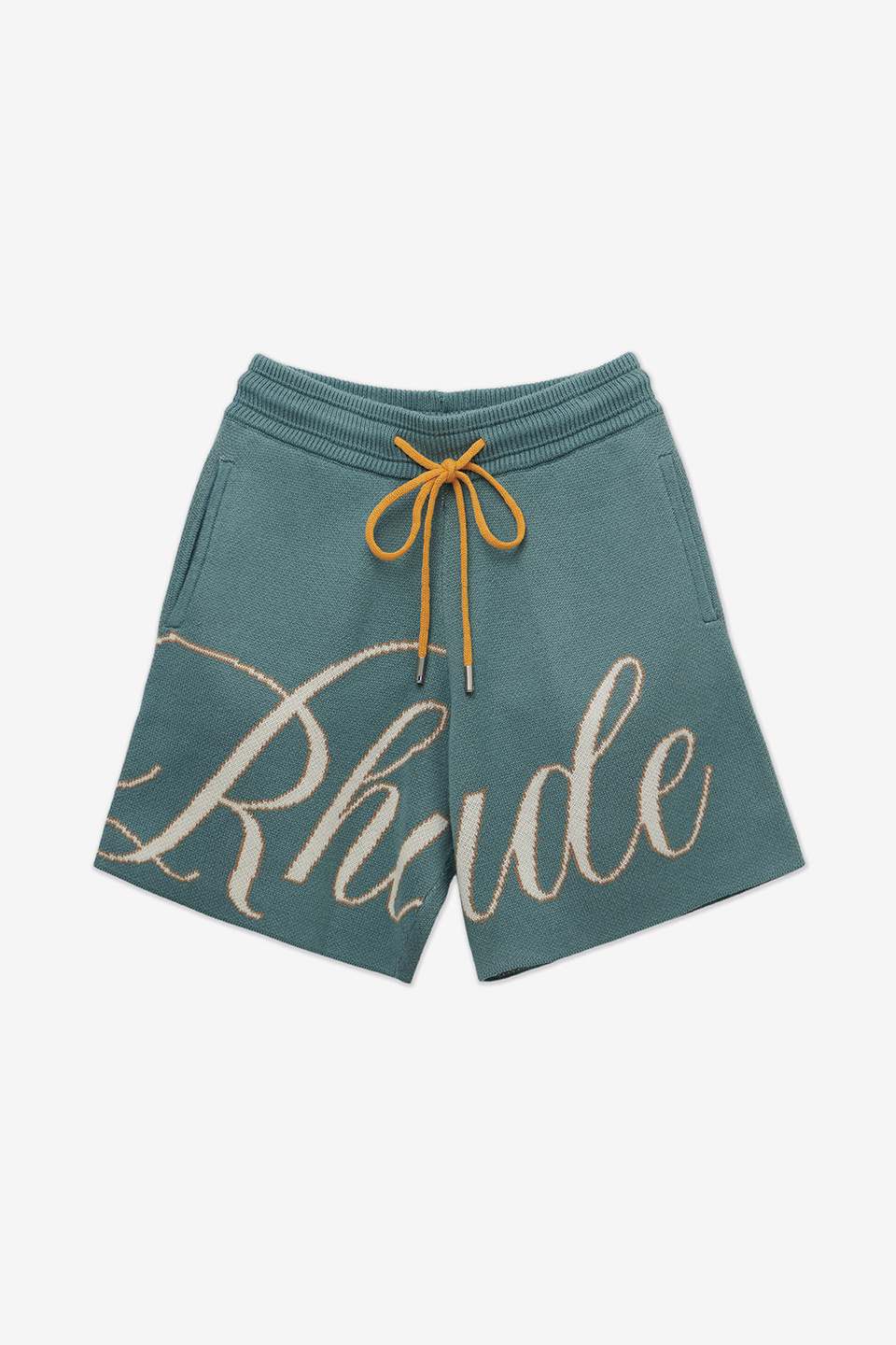 パンツ THEREDTHREAD S gather knit shorts THEREDTHREAD】S gather knit shorts