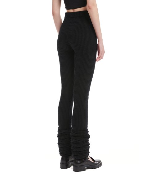 Black Knit Leggings