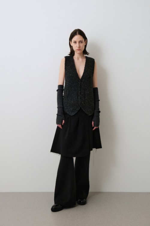 Black Brushed Pants