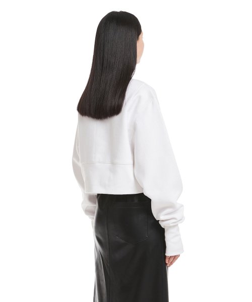 White T Logo Sweatshirt