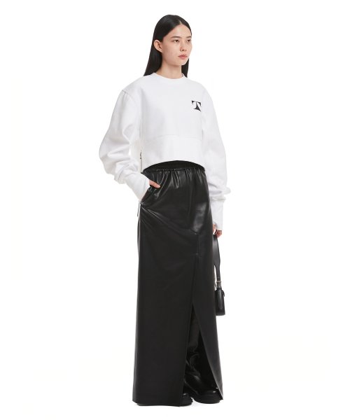White T Logo Sweatshirt