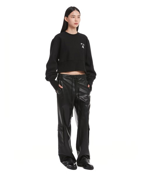 Black T Logo Sweatshirt
