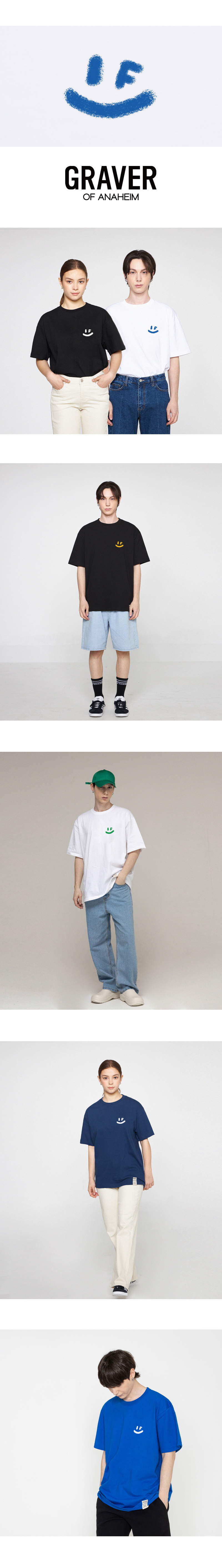 [GRAVER]★SPRAY SMALL DRAWING SMILE SWEATSHIRT MUSINSA | GRAVER [UNISEX] Spray Small Drawing Smile Short