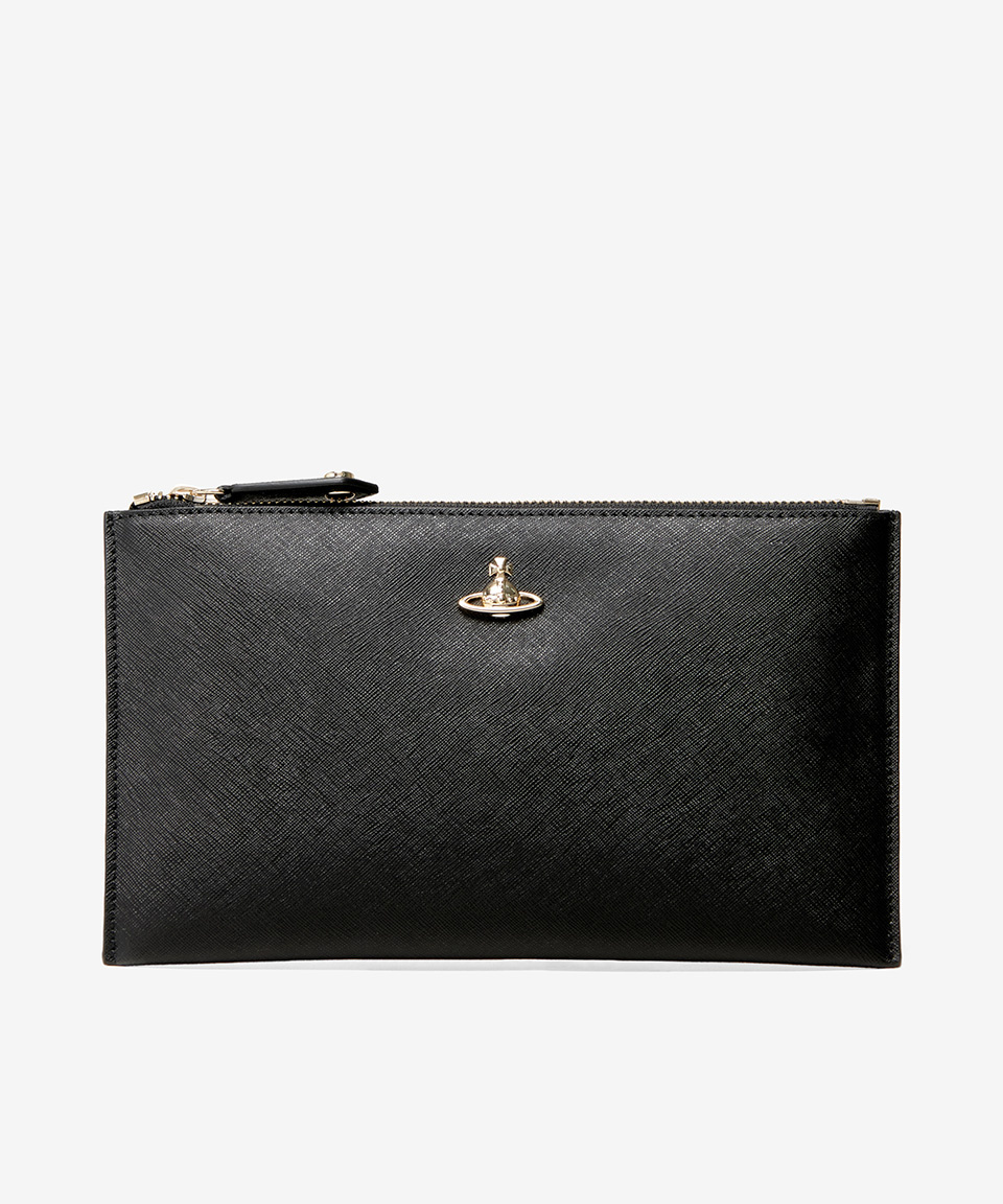【国内即発】Vivienne WestwoodSHOULDER 52030007 L001N N403 Leather key ring Vivienne Westwood Black in Leather - 53952364