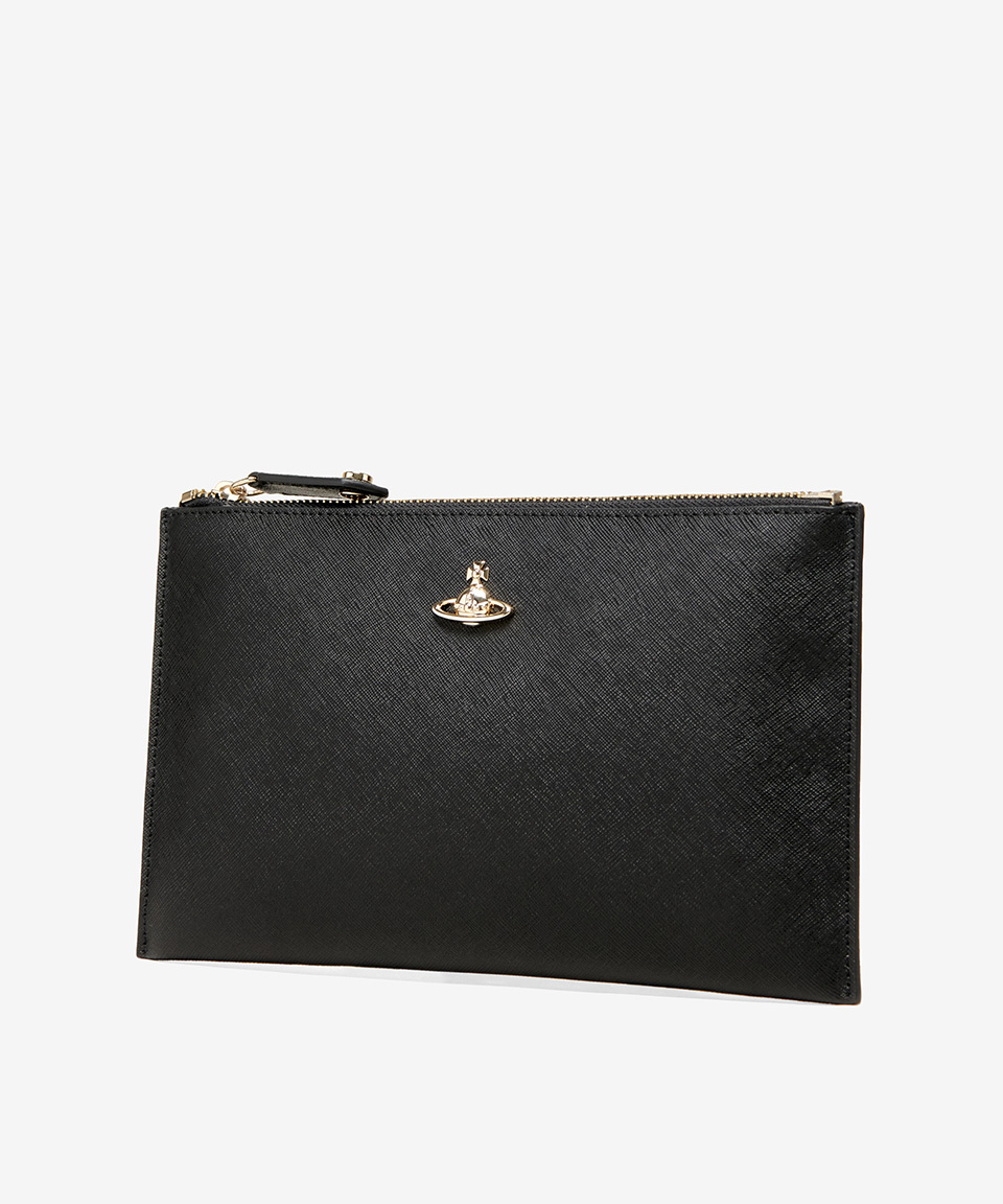 MUSINSA | VIVIENNE WESTWOOD Women's Saffiano Zipper Card