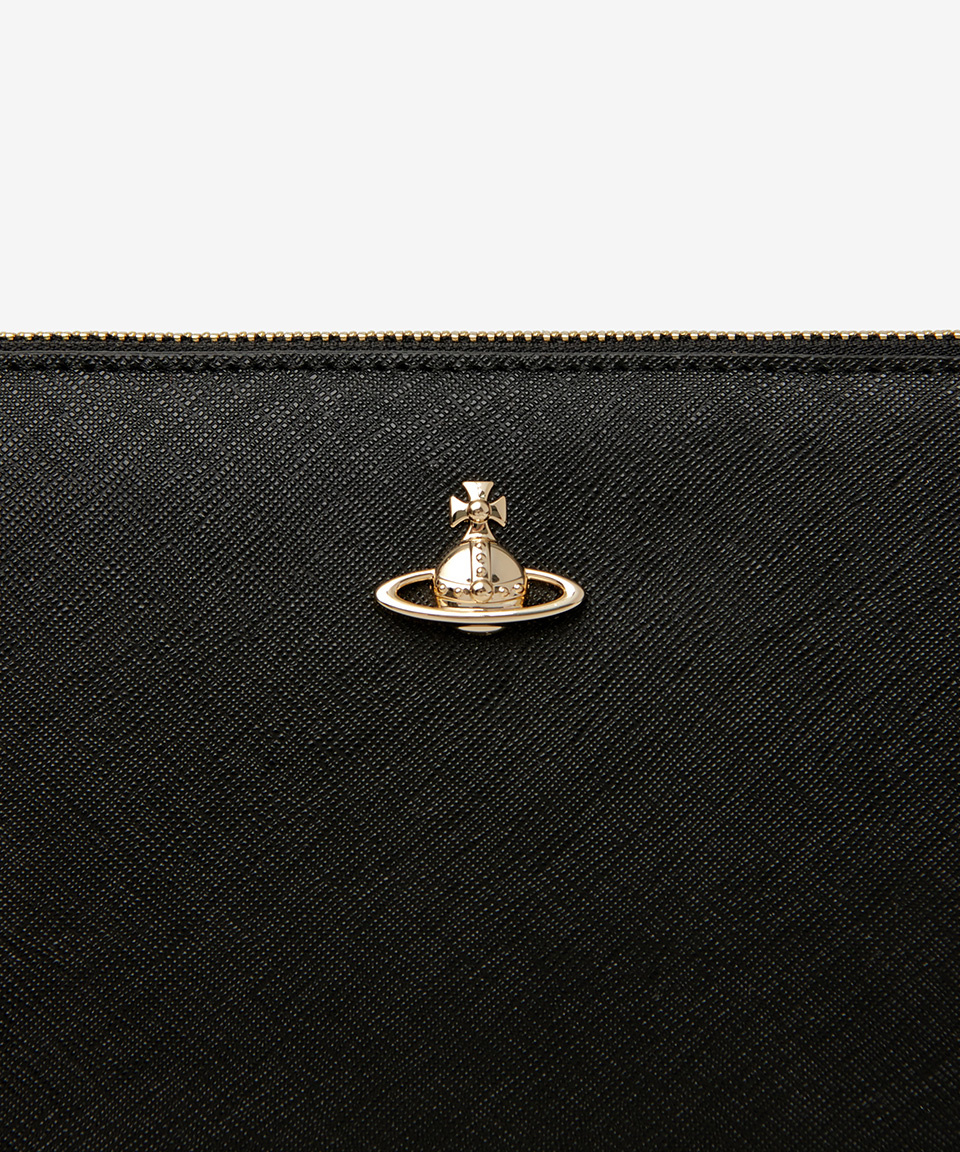 MUSINSA | VIVIENNE WESTWOOD Women's Saffiano Zipper Card