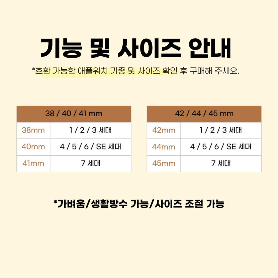 [Foret] Apple Watch Strap 상세 이미지 6