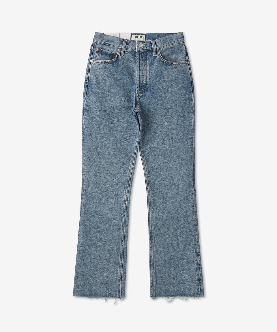 MUSINSA | AGOLDE Mid-Rise Relaxed Boots Denim Pants - Medium
