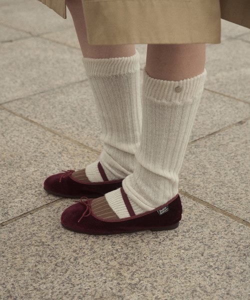 WOOL LEG WARMER - 3color