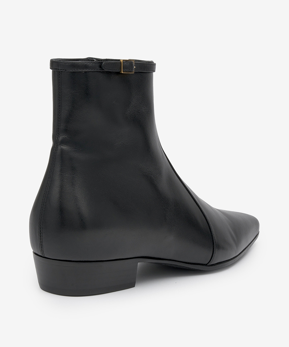 SAINT LAURENT ブーツ　36 MUSINSA公式 | SAINT LAURENT ARSUN Zipper Boots - Black