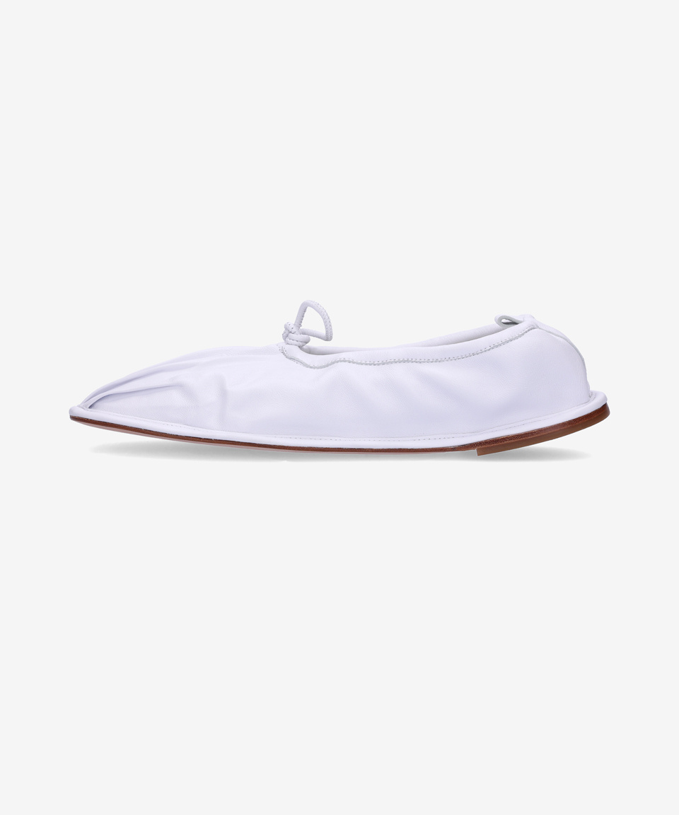 ◆HEREU◆ Punterra Flat Shoes White WFR21PUNT002WHITE WFR21P MUSINSA | HEREU PUNTERA FLAT SHOOTS - WHITE / WFR21PUNT002WHITE