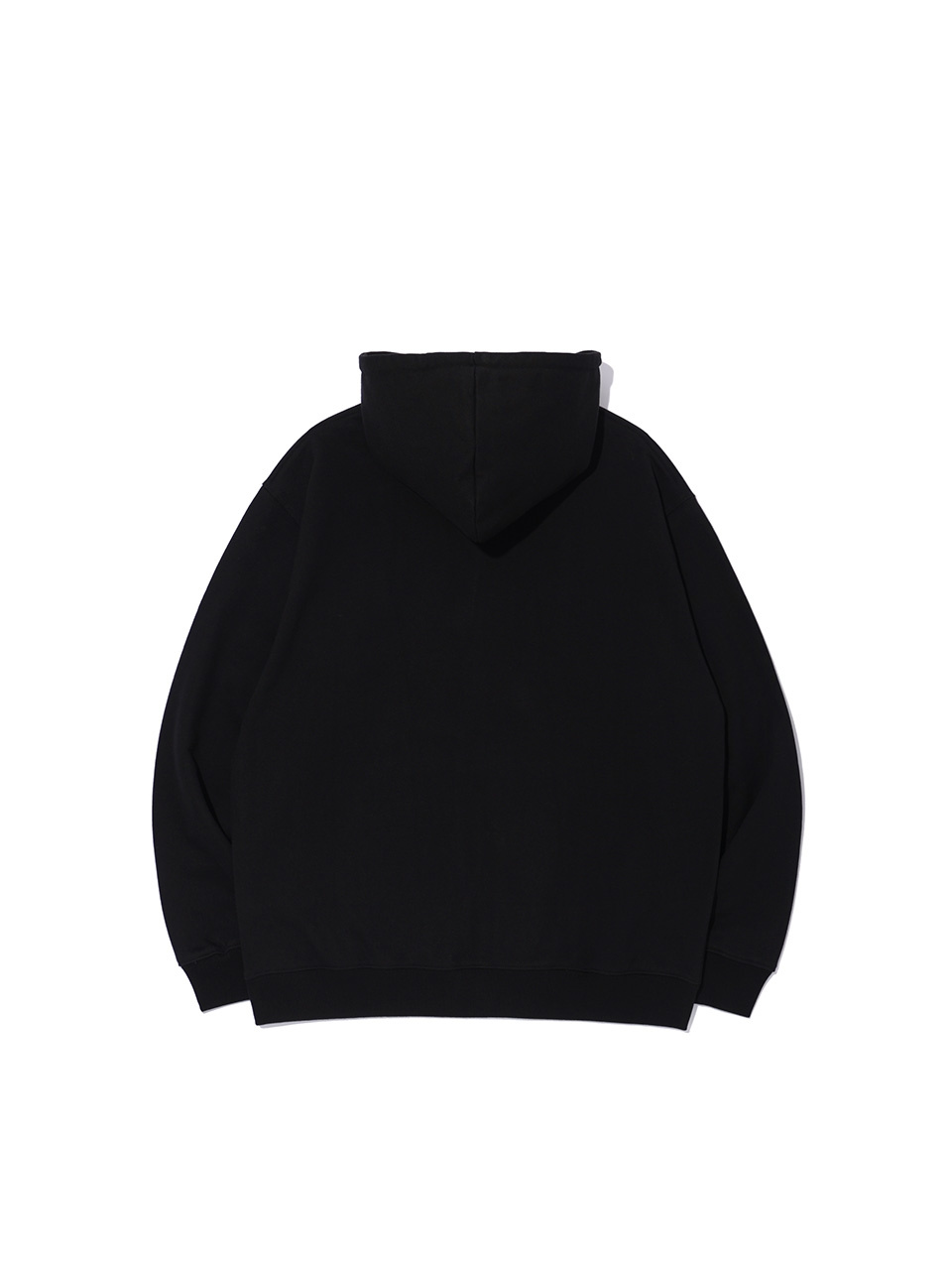 WORMHOLE LOGO HOODIE ZIP-UP BLACK 상세 이미지 10