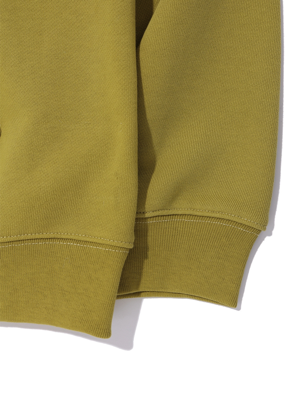 WORMHOLE LOGO HOODIE ZIP-UP OLIVE 상세 이미지 14