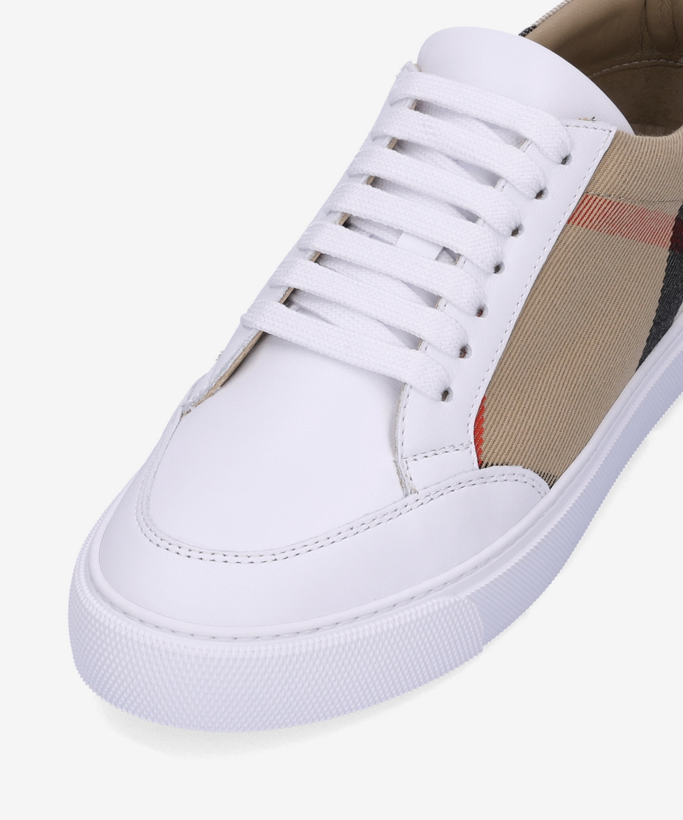 MUSINSA | BURBERRY New Salmond Sneakers - White / 8056712