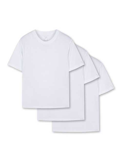 Unisex Cotton Basic Short Sleeve T-Shirt 3PACK