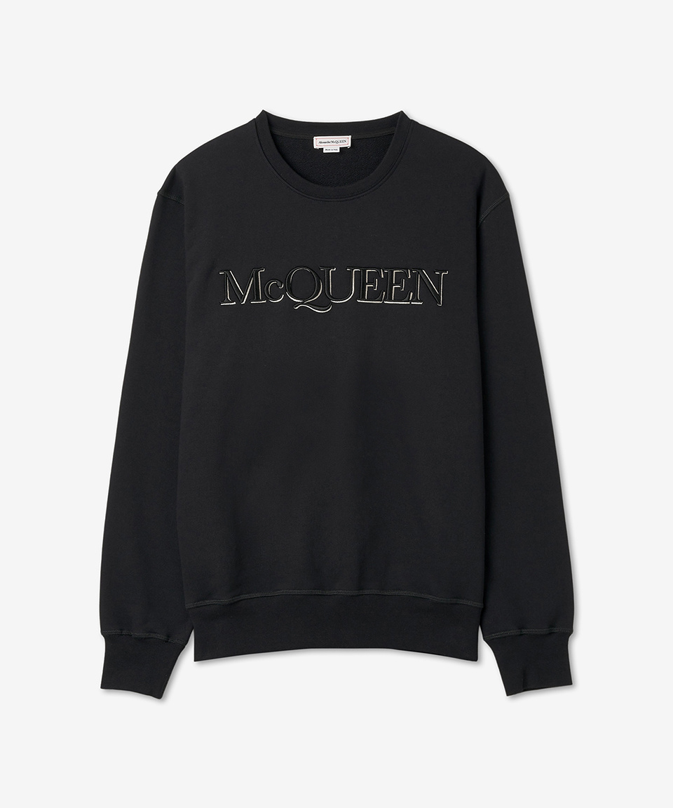 MUSINSA | ALEXANDER McQUEEN Logo Embroidered Man to Man