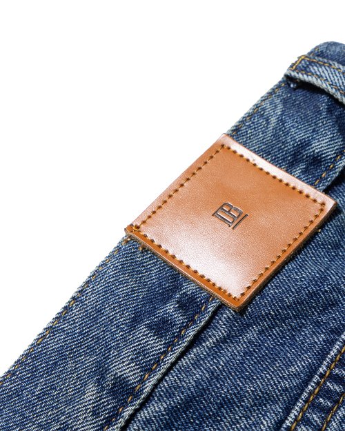 ONE TUCK ESSENTIAL PARACHUTE PANTS_INDIGO