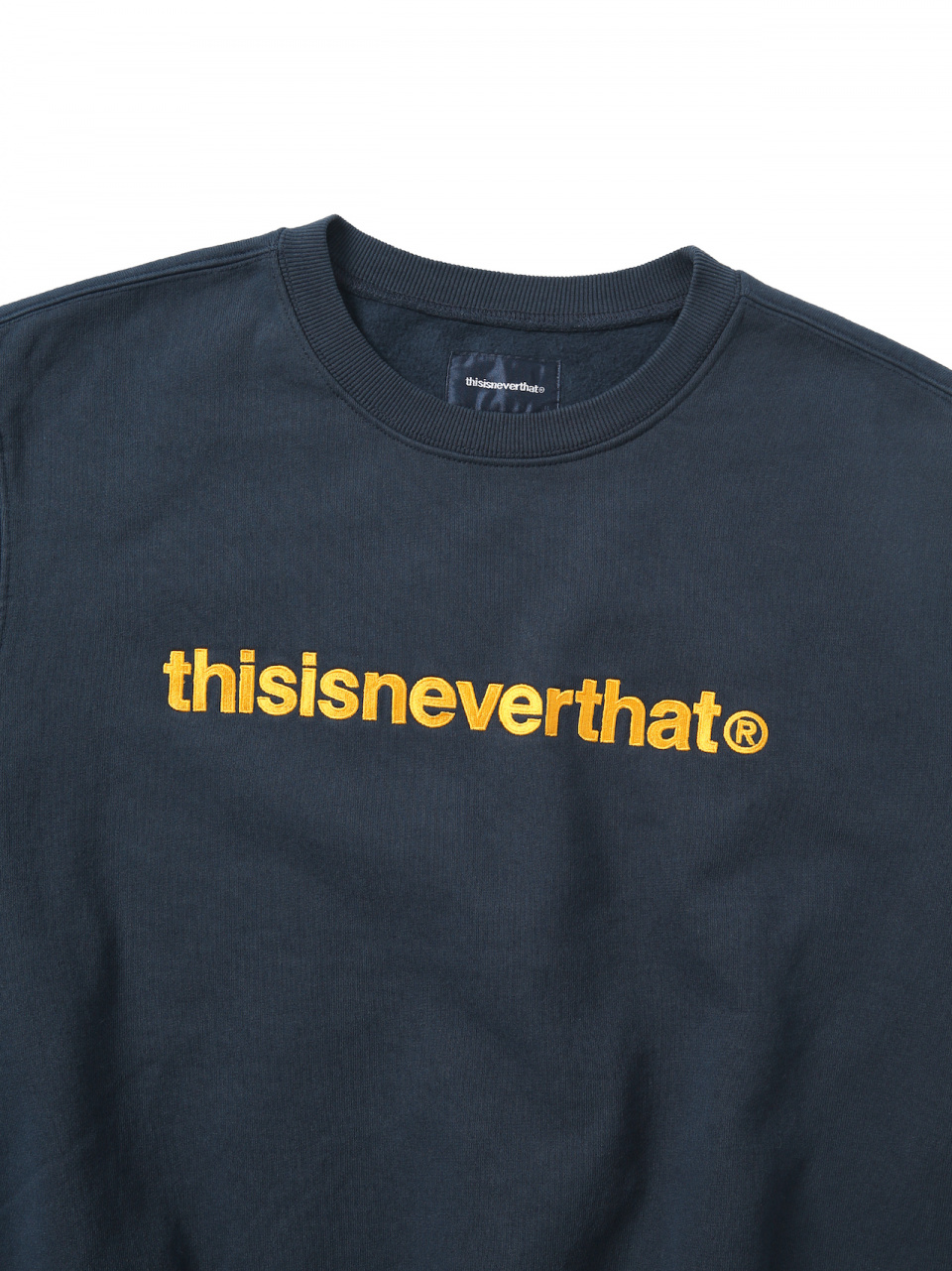さらに100円引き◆thisisneverthat◆Script Label Crewneck MUSINSA | thisisneverthat® Script Label Crewneck Heather Grey