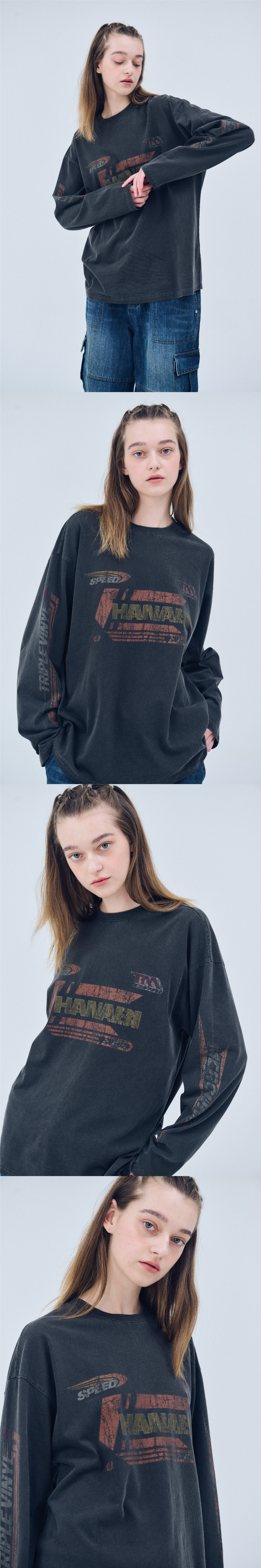 CPGN STUDIO) HANABI RACING LONG SLEEVE | 2color