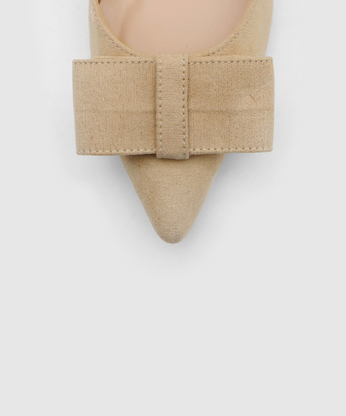 카멜리 리본 스웨이드 스틸레토힐 (5/7/9cm)