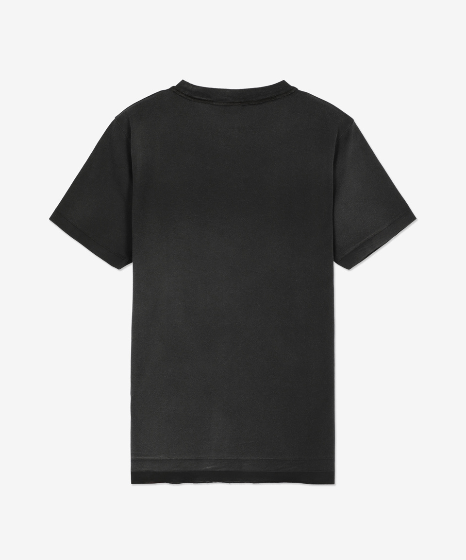 ★Off-White★ Wave Off Low Over Skate T-Shirt Black OMAA156S MUSINSA | Off White Wave Off Low Over Skate T-Shirt - Black