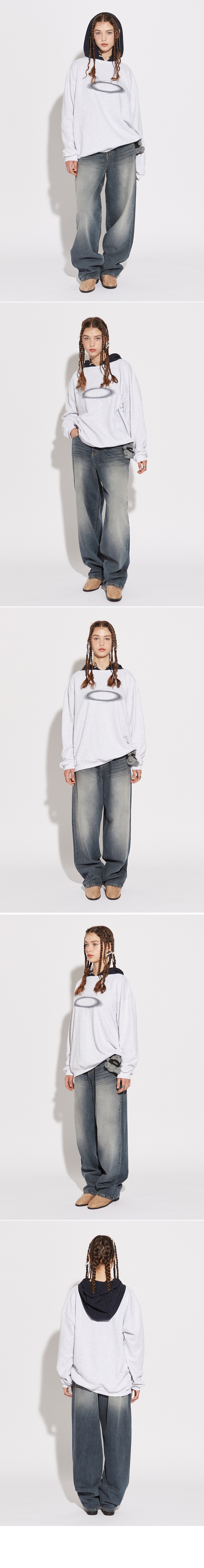 BALLOON DENIM PANTS 