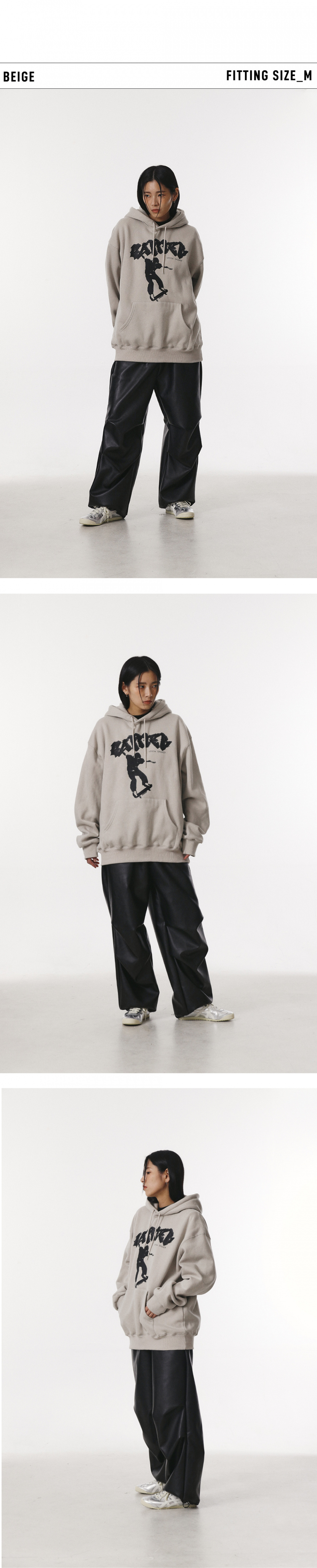 ★SUPERSUB★ Happy Boy Hoodie Beige WEGIPJWEWE WOOL LINING] HAPPY A BOY HOODIE - BEIGE - SUPERSUB | 60