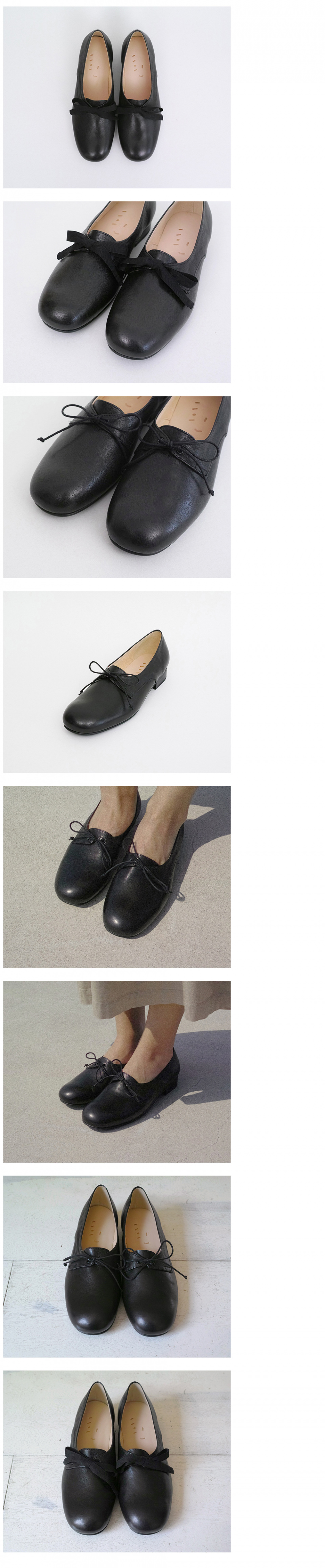 흰(HEENN) 2Ways Ribbon Derby . Black[HS2001] - 사이즈 & 후기 | 무신사
