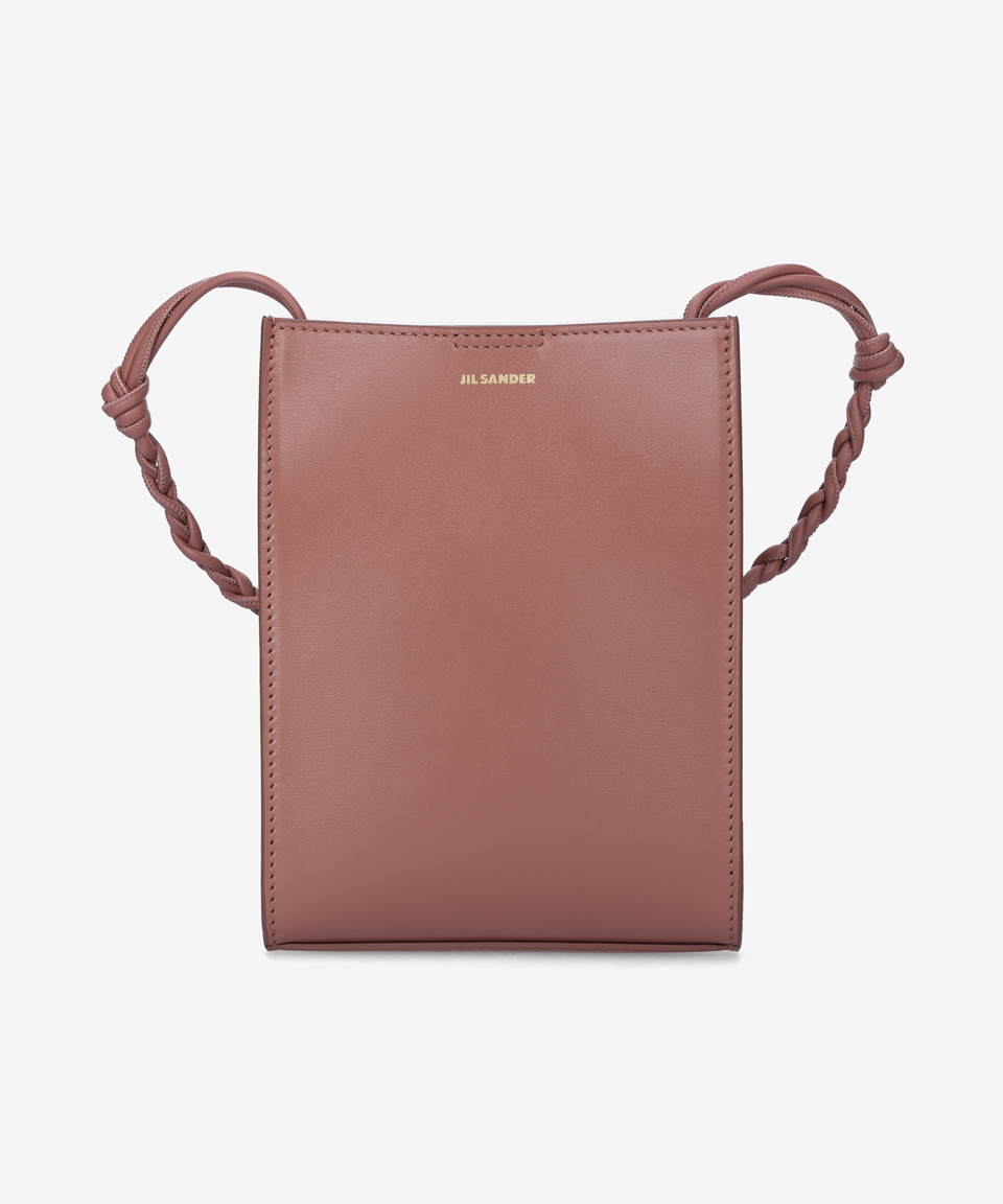MUSINSA | JIL SANDER Small Smooth Tangle Shoulder Bag - Pink