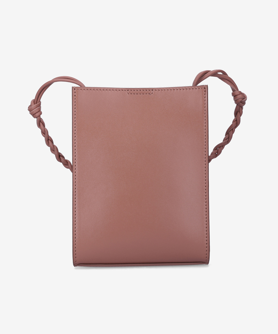 MUSINSA | JIL SANDER Small Smooth Tangle Shoulder Bag - Pink