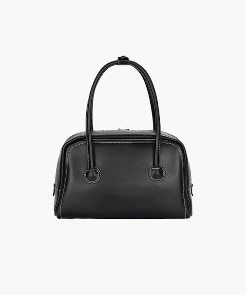 SOFT TOTE_black plain