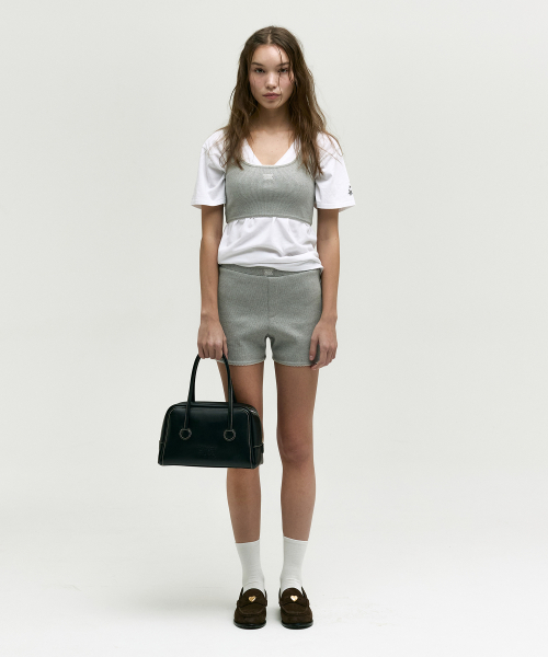 SOFT TOTE_black plain