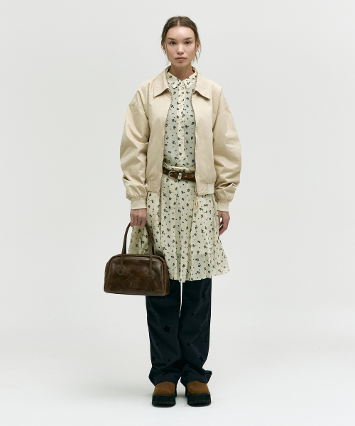 SOFT TOTE_washed brown pull-up