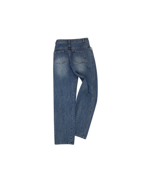 WAVE WIDE LEG JEANS apa682m(WASHED BLUE)