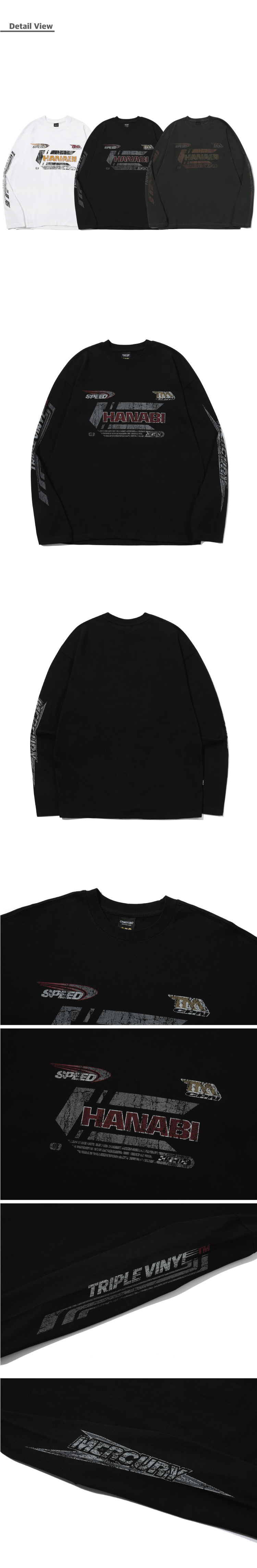 CPGN STUDIO) HANABI RACING LONG SLEEVE | 2color