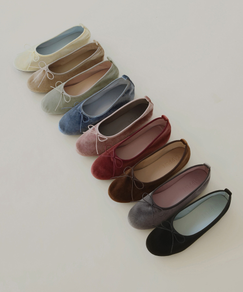 마이아 리본 플랫슈즈 (1cm)