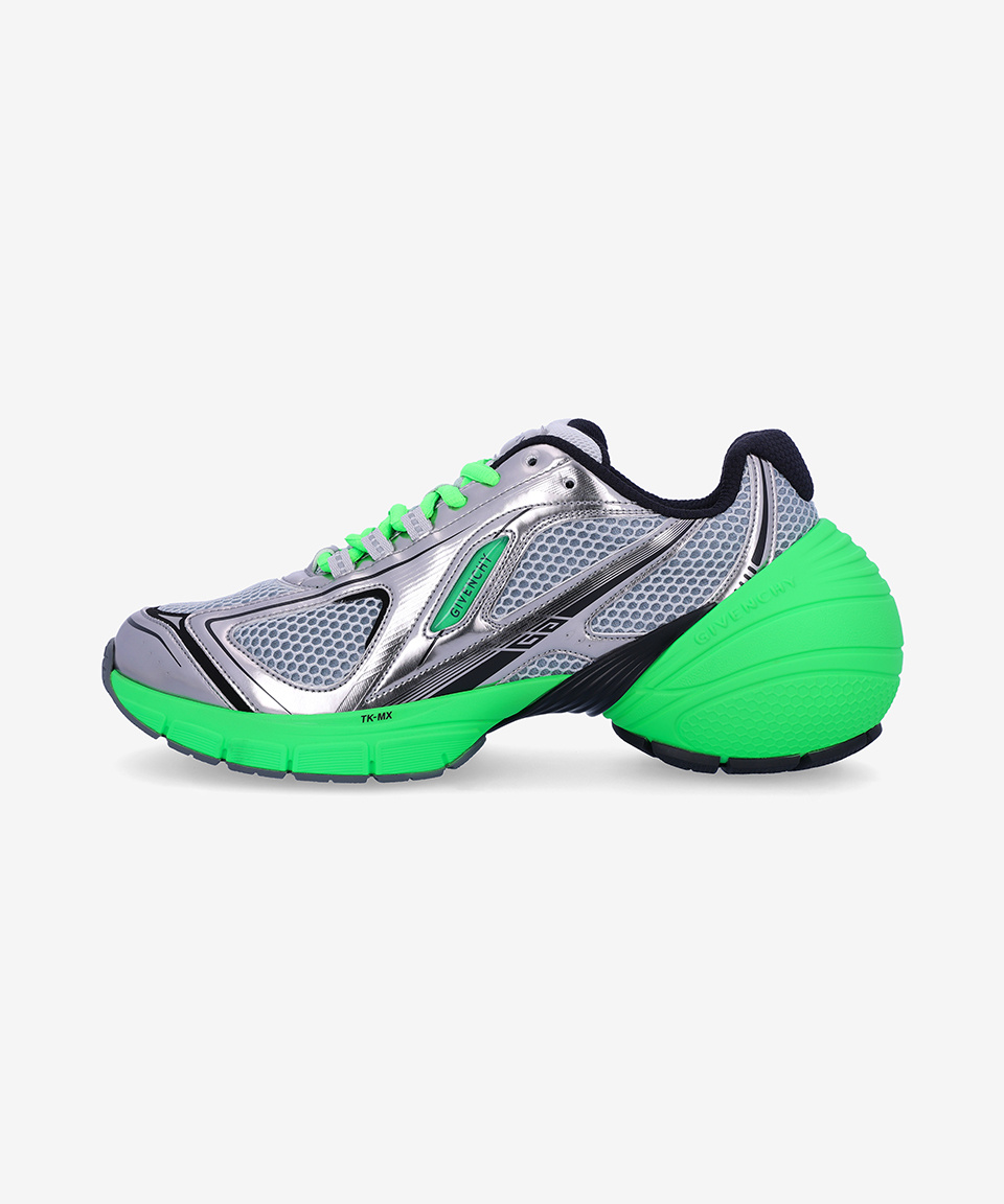 【送料&関税込】Givenchy Green And Silver Tk-mx Runner Sneak Givenchy TK-MX Runner low-top Sneakers | Grey | FARFETCH CA