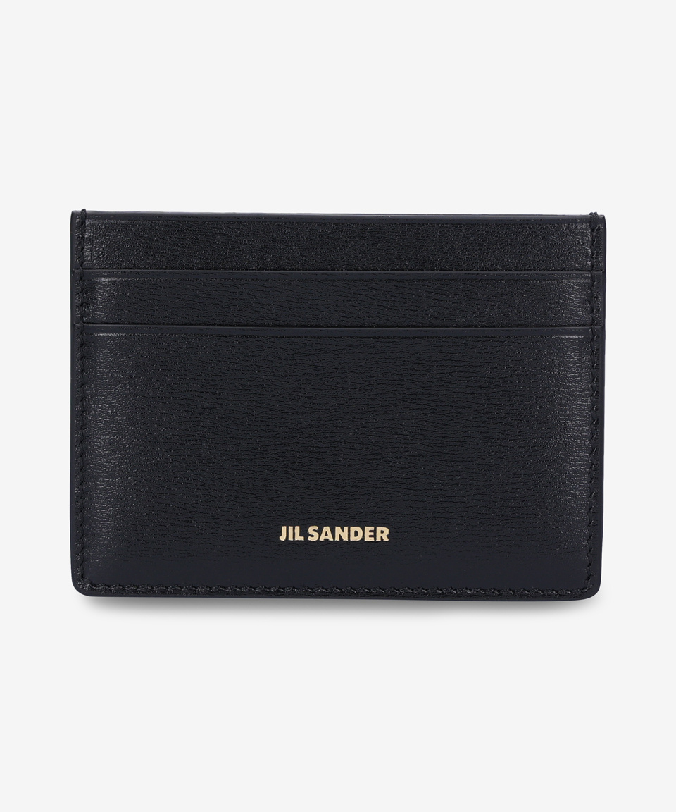 カードケース・名刺入れ Jil Sander Logo decoration card holder black J07VL0006P48400 ジルサンダー カードケース/名刺入れ メンズ レディース