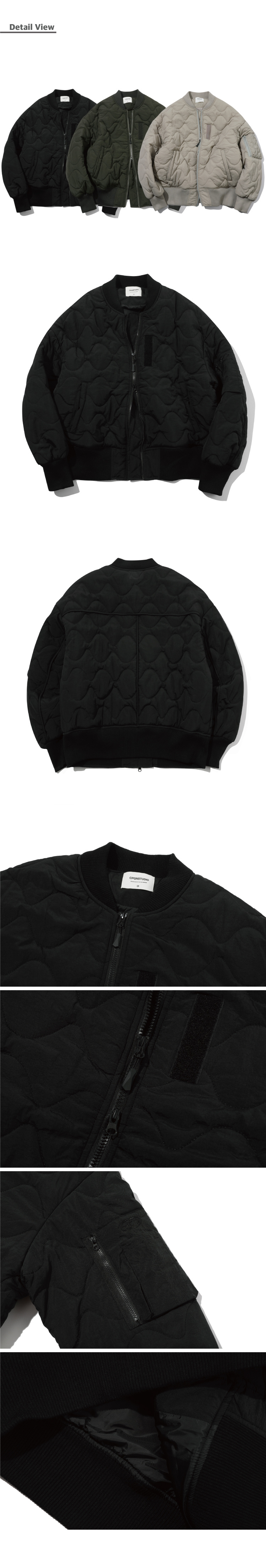 [CPGN STUDIO ]★QUILTING MA-1 JAKET MUSINSA | CPGN STUDIO QUILTING MA-1 JAKET GRAY