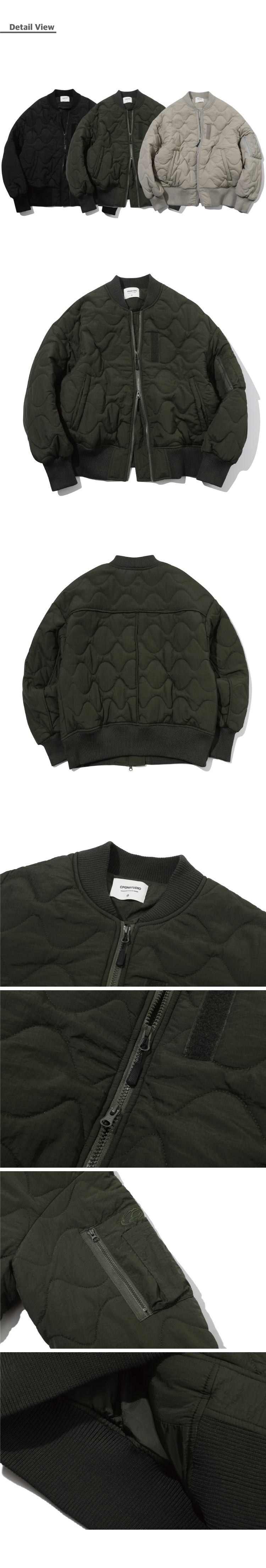 CPGN STUDIOのQUILTING MA-1 JAKET 全3色 MUSINSA | CPGN STUDIO QUILTING MA-1 JAKET KHAKI