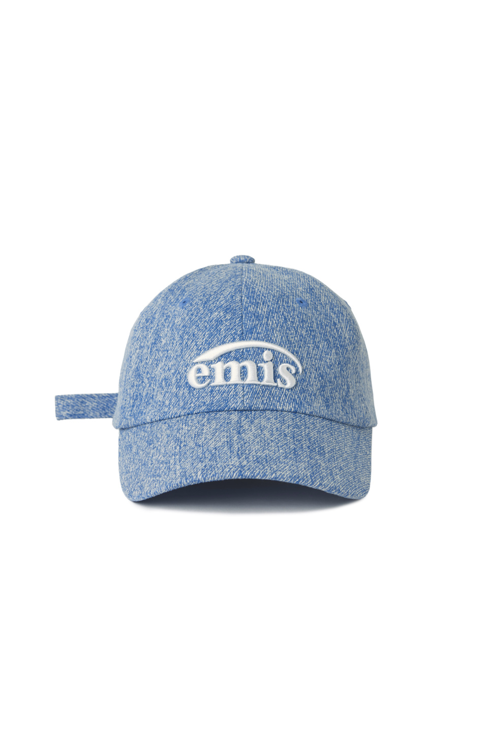 이미스(EMIS) NEW LOGO DENIM BALL CAP-LIGHT BLUE DENIM