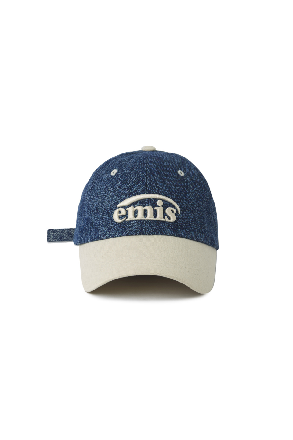 帽子・その他 EMIS NEW LOGO DENIM BALL CAP LIGHT BLUE DENIM EMIS Washed Denim Ball Cap - Light Blue Denim/Brown: A